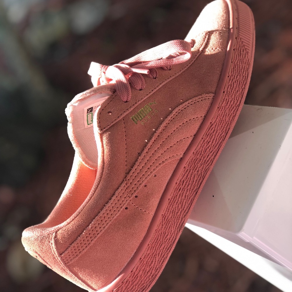Puma Suede Jr desert flower 7c